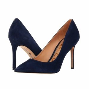 Sam Edelman Black Suede Hazel Heels